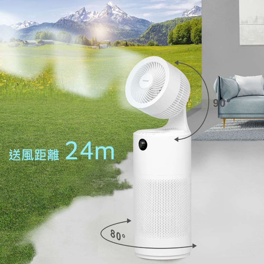 acerpure 宏碁 【台灣精品】 Cool 二合一UVC空氣循環清淨機 AC553-50W