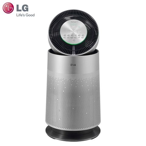 限期登錄贈濾網 LG PuriCare 360°空氣清淨機 AS651DSS0 (單層-銀色)
