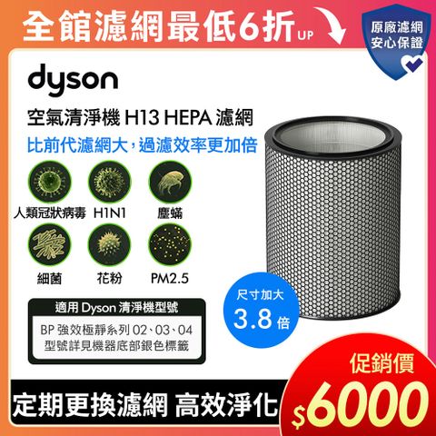 Dyson H13 HEPA 濾網(BP03/BP04系列適用)