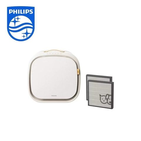 【飛利浦 PHILIPS】寵物抗敏空氣清淨機-毛小奈Lite (AC3360/80)-適用15坪