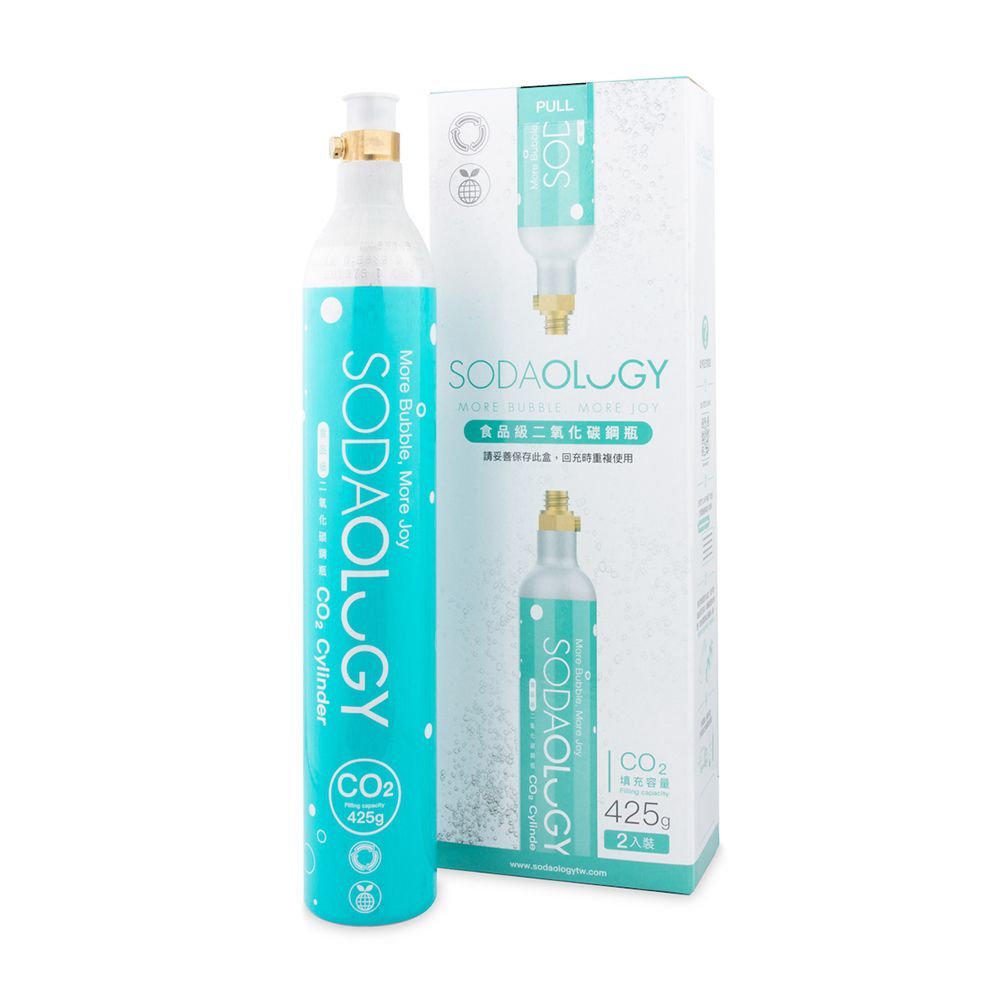 SODAOLOGY 加拿大 CO2 425g 全新二氧化碳專用氣瓶