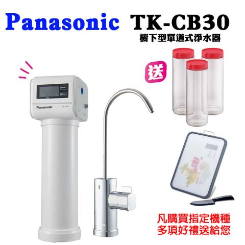 台灣公司貨 PANASONIC 國際牌櫥下型單道式淨水器TK-CB30