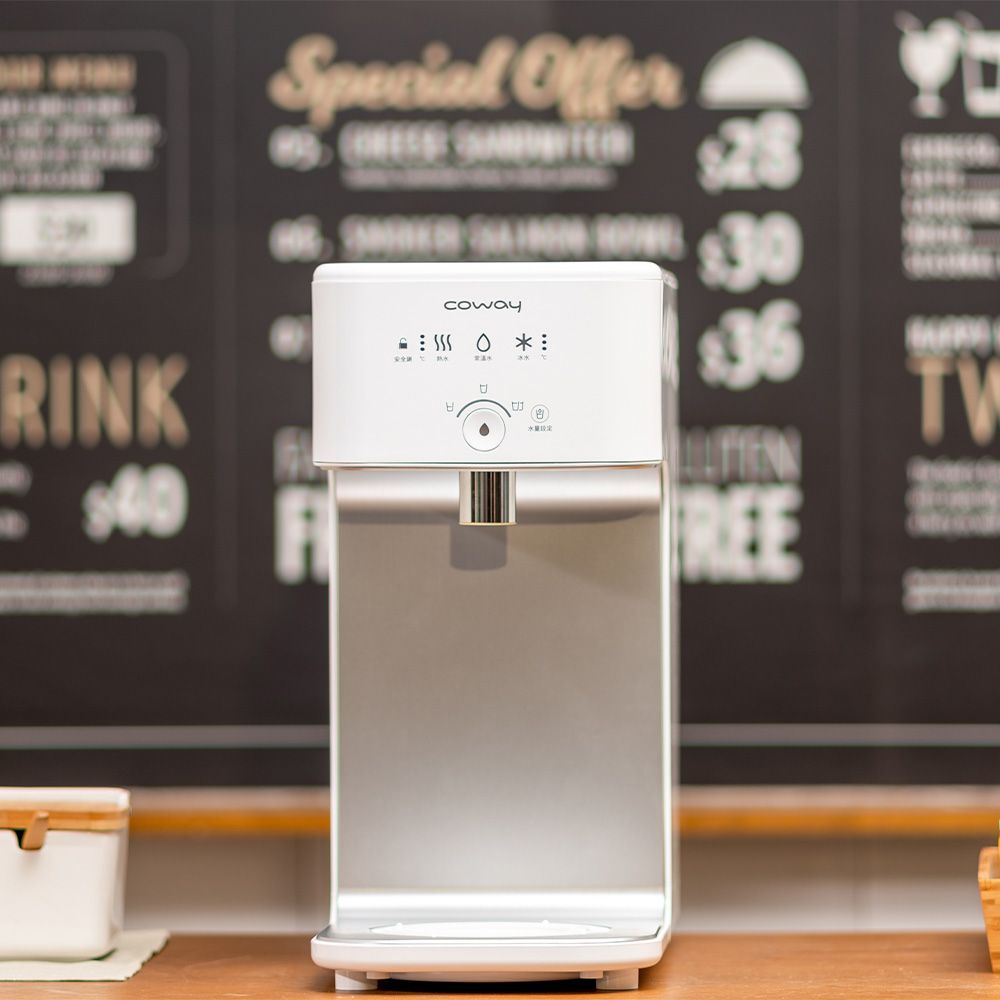 Coway 冰溫瞬熱桌上型飲水機 淨水器 CHP-242N(原廠安裝/贈前置軟水濾芯)