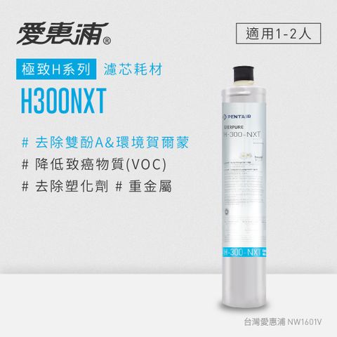 贈黑色帆布購物袋愛惠浦 EVERPURE H300NXT活性碳濾芯(DIY更換)