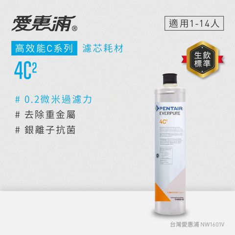 【愛惠浦公司貨】EVERPURE淨水濾芯(4C2 CART)