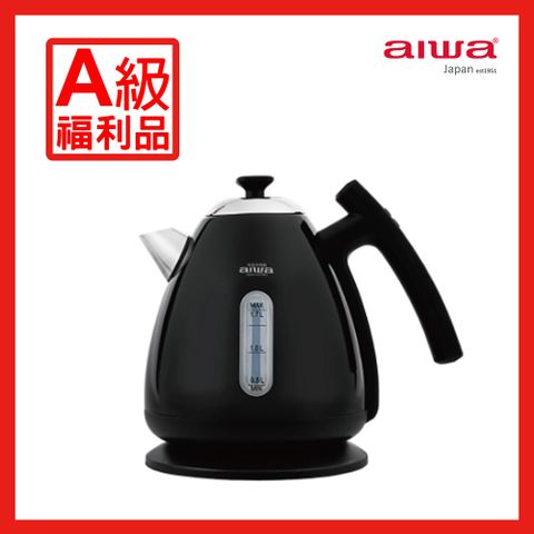 AIWA 愛華 微電腦電茶壺 AA-K21S (黑色)【A級福利品】