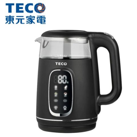 TECO 東元 1.7L 智能溫控玻璃電熱快煮壺  XYFYK1704B -