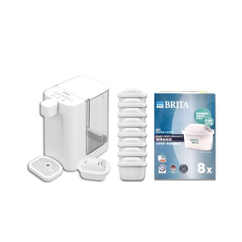 BRITA MAXTRO PRO 純淨全效型濾芯16入組+imami 瞬熱飲水機(含濾芯)