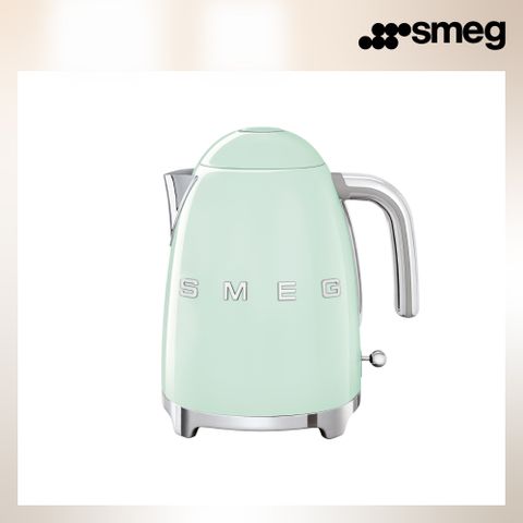 義大利SMEG電熱水壺-粉綠色_KLF03PGUS
