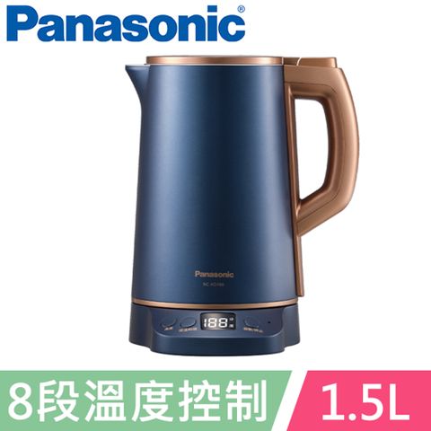 Panasonic國際牌1.5公升雙層溫控型不鏽鋼快煮壺 NC-KD700
