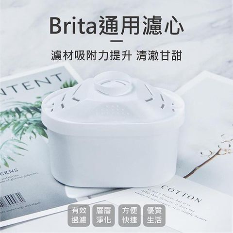 Brita通用濾芯6入組 (非原廠/淨水濾芯/過濾芯/濾心)