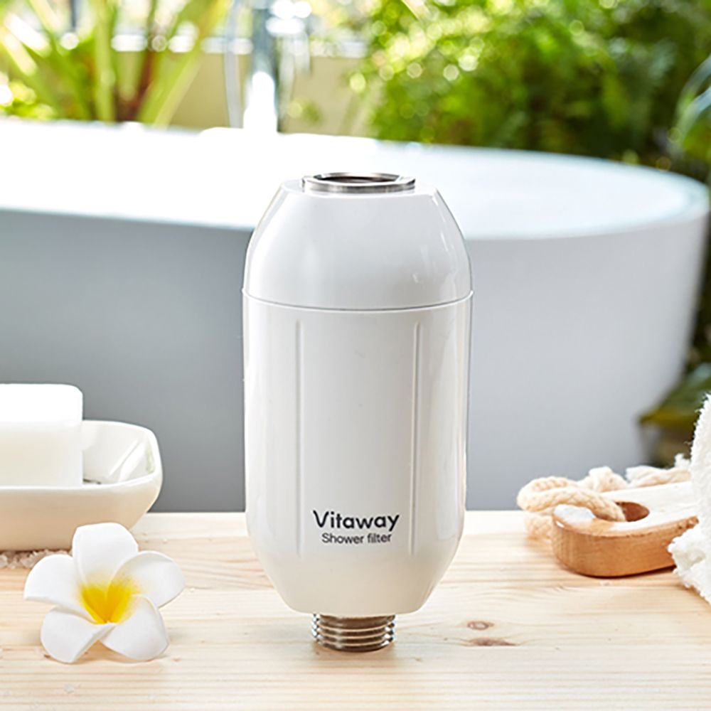 Vitaway 維他惠  森林SPA活水沐浴器 活性碳 除氯 過濾器(內含濾心)+另替換濾心2組-陳月卿推薦(公司貨)