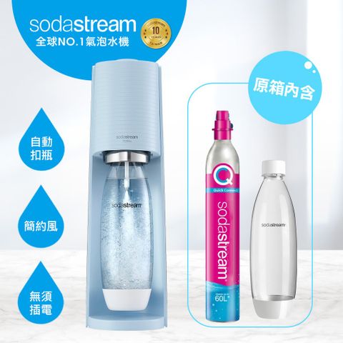 Sodastream Gaia 快扣機型氣泡水機(白) - PChome 24h購物