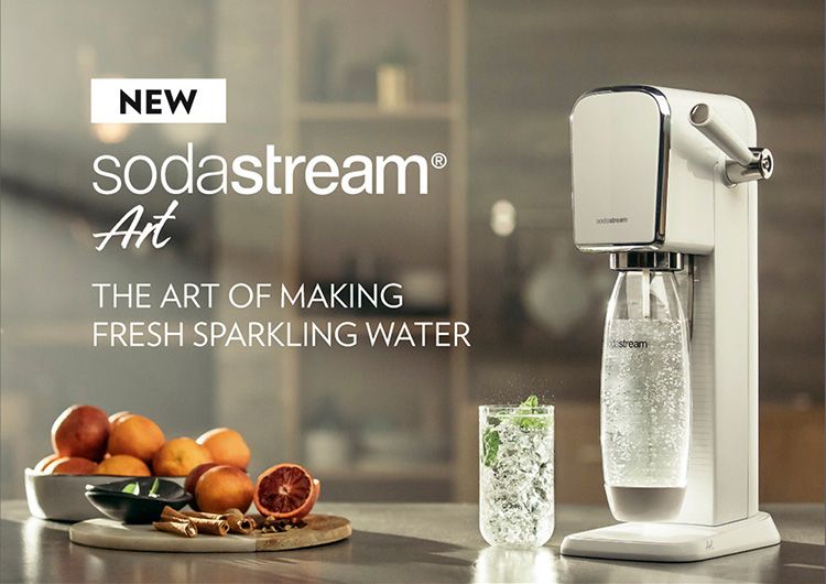 NEWsoda®ArtTHE ART OF MAKINGFRESH SPARKLING WATERstream