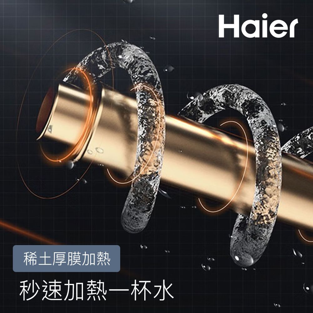 Haier 海爾 壁掛UV瞬熱飲水機+RO800G鮮活淨水器 瞬熱製冷 冰溫熱(贈基本安裝)