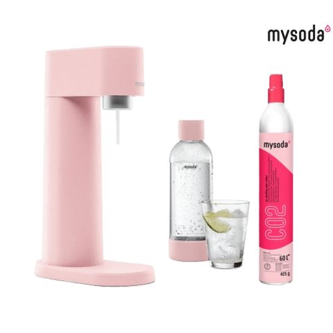 【mysoda】Woody氣泡水機-櫻吹粉 WD002-LP
