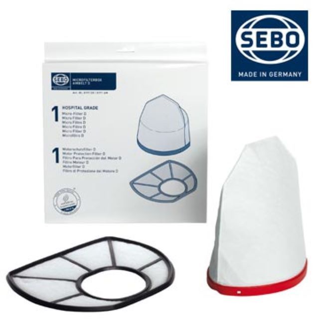 SEBO  AIRBELT D系列專用 S Class三階段醫療級濾網組合包8191ER