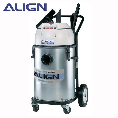 ALIGN亞拓 雙渦輪工業用乾濕兩用吸塵器(40公升集塵桶) AVC-2240