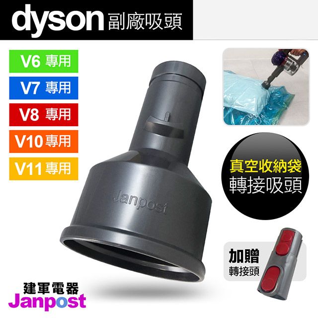 Janpost】Dyson V6 V7 V8 V10 V11 V12 V15 SV18 全系列適用真空收納袋