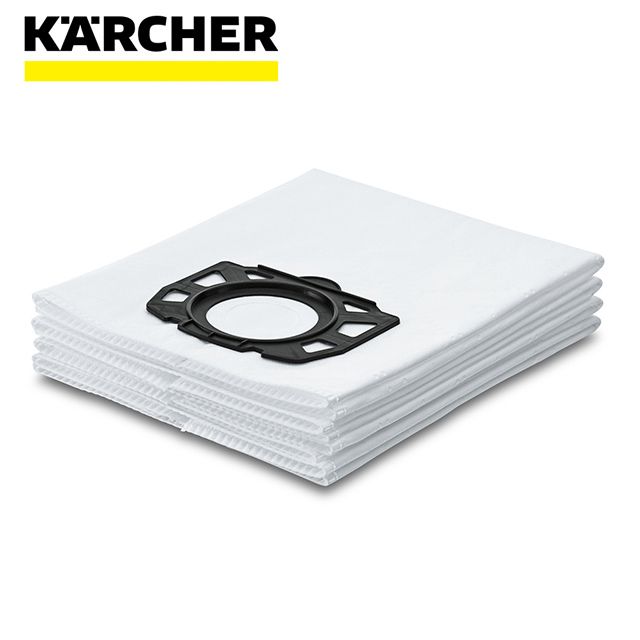 KARCHER 凱馳 乾濕兩用吸塵器專用配件 WD5 不織布絨毛集塵袋 2.863-006.0