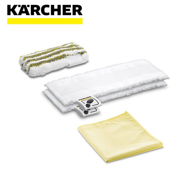 KARCHER 凱馳 【德國】配件 浴室專用超細纖維多用途布套組 2.863-266.0