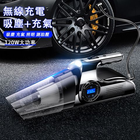 Ailide 易駒吸塵充氣一體機 車載吸塵器 無線吸塵器 手持吸塵器 吸塵小鋼炮 雙重模式 隨意切換 精準數顯