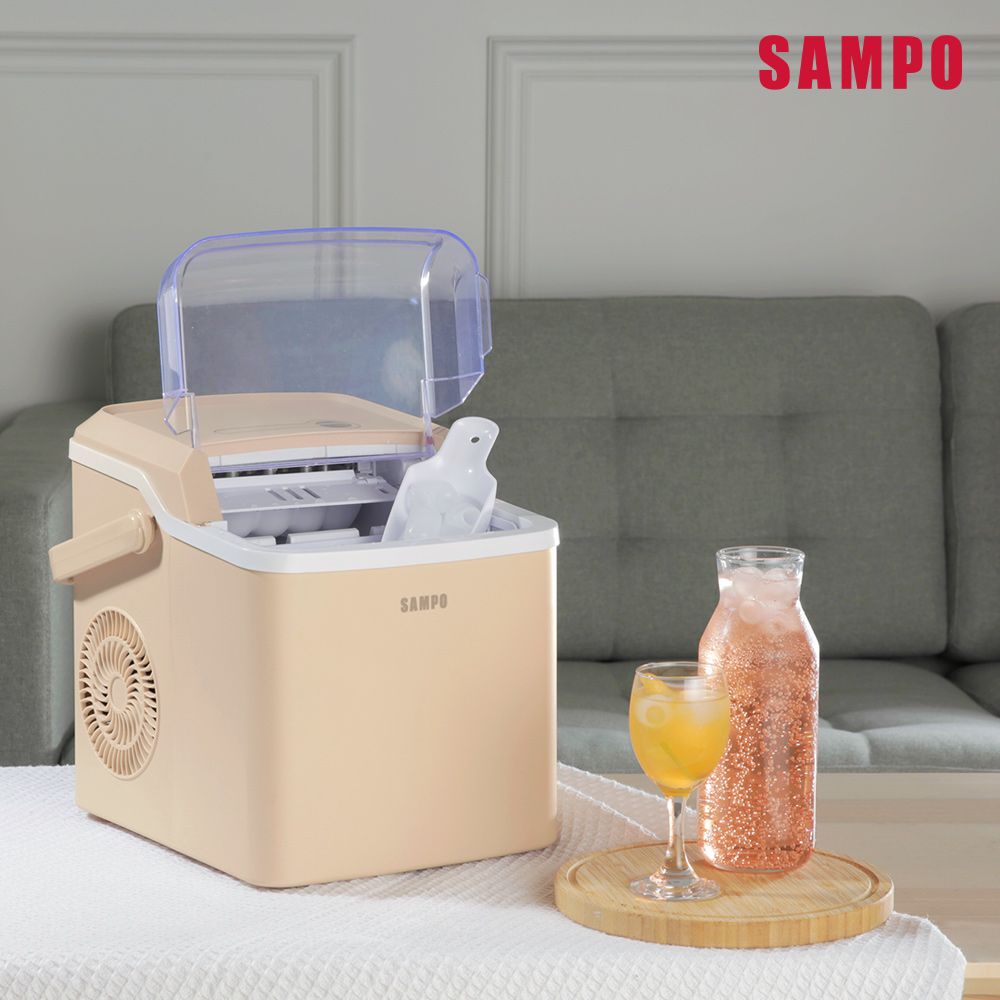 SAMPO 聲寶  全自動極速製冰機-厚奶茶 KJ-CK12R