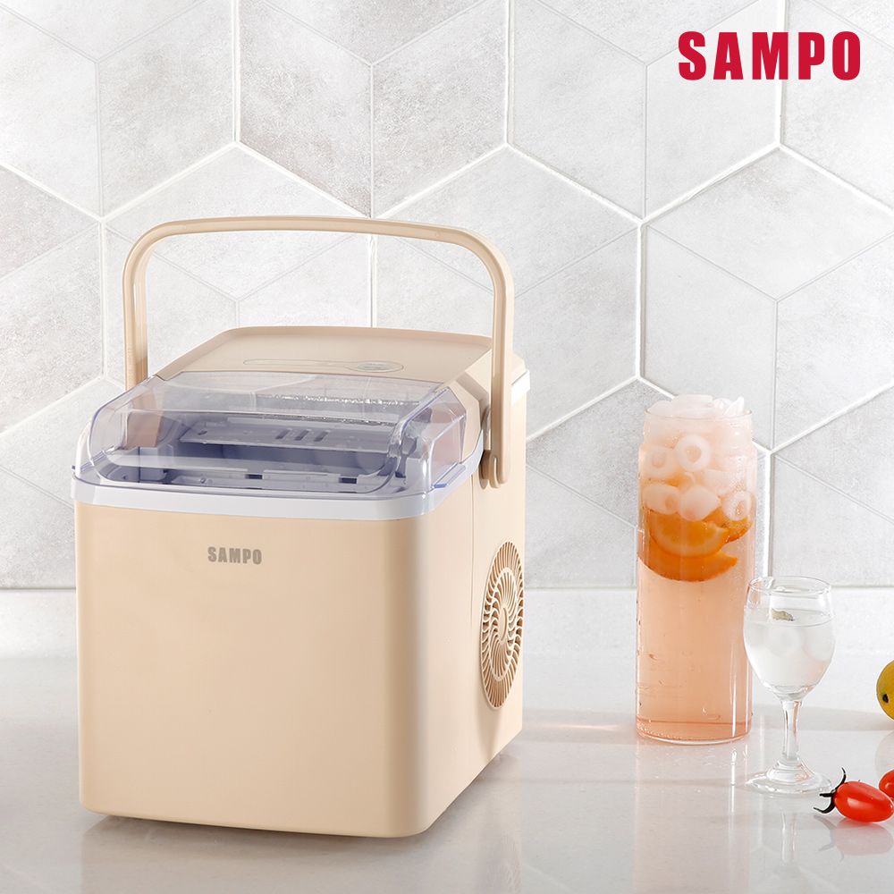 SAMPO 聲寶  全自動極速製冰機-厚奶茶 KJ-CK12R