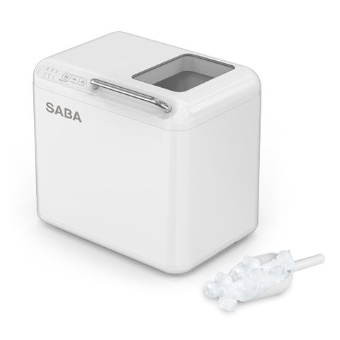 SABA 全自動微電腦UV製冰機 SA-HC02M (露營/戶外/家用/自動清洗/微電腦全自動/冰塊制作/全自動造冰)