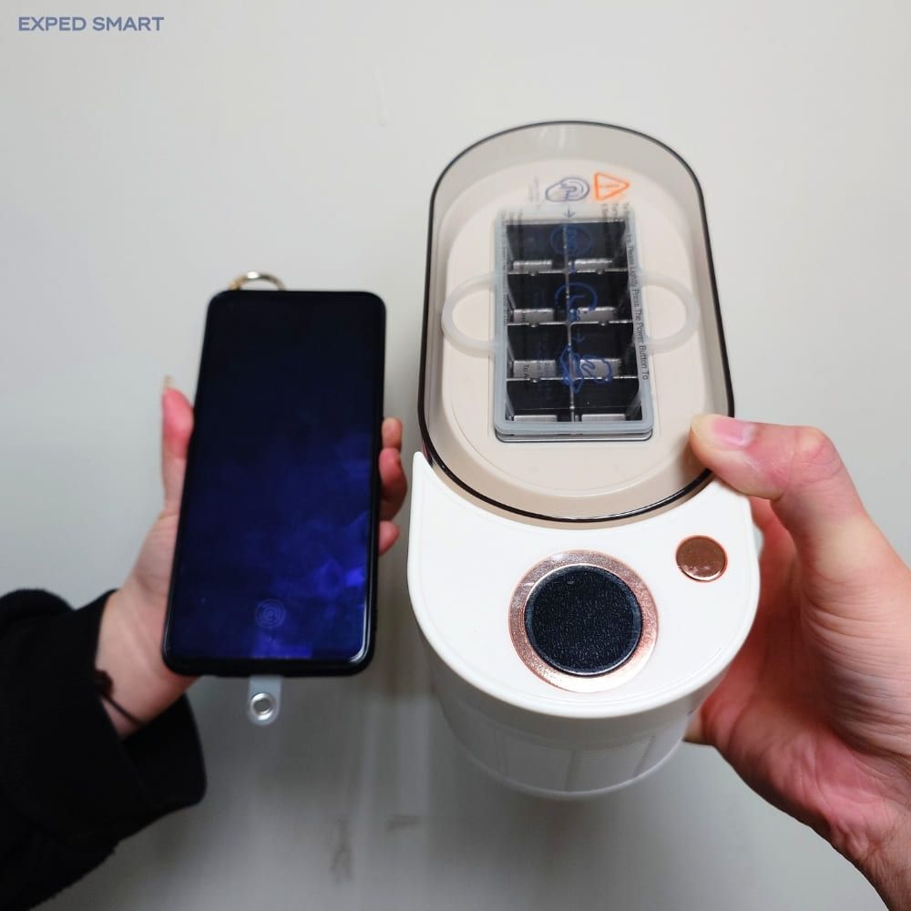  【EXPED SMART】半導體製冷 8冰格 迷你桌上型製冰機 10分鐘快速出冰 110V 製冰 製冰機 迷你製冰機