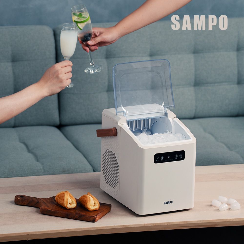 SAMPO 聲寶 小冰樂全自動急速製冰機-燕麥 KJ-BA11R