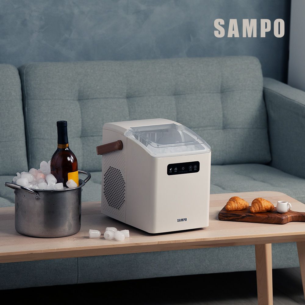 SAMPO 聲寶 小冰樂全自動急速製冰機-燕麥 KJ-BA11R