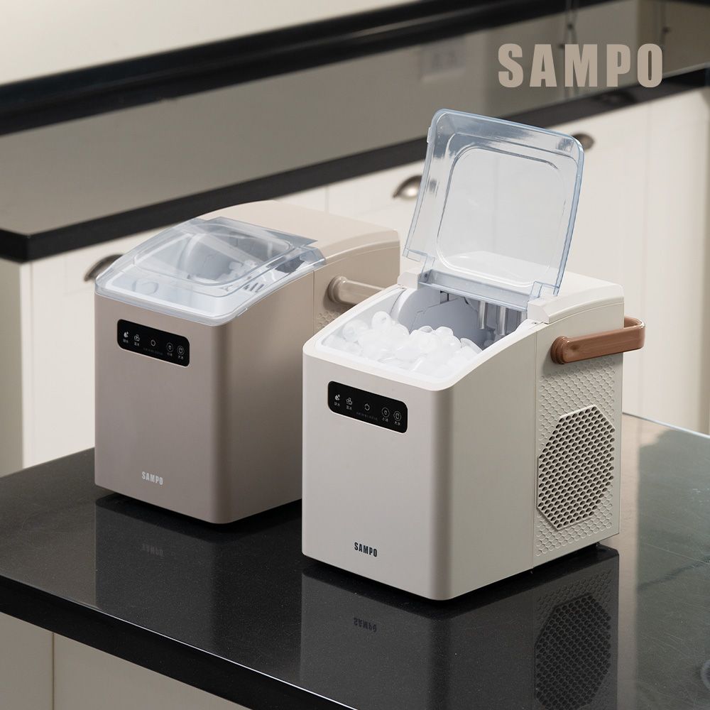 SAMPO 聲寶 小冰樂全自動急速製冰機-摩卡 KJ-BJ11R