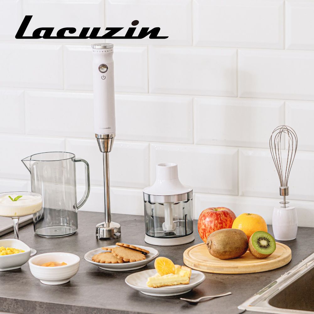 Lacuzin 輕量多功能手持變速攪拌器LCZ109WT