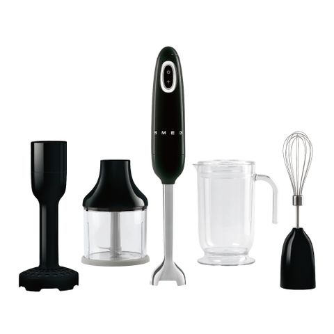 【SMEG】義大利22段速手持料理棒-耀岩黑