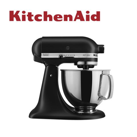 KitchenAid 4.8公升/5Q桌上型抬頭式攪拌機-尊爵黑