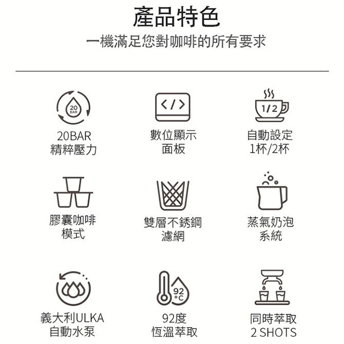  德國BRAUN TriAction多動向智能調理機+韓國天廚 多功能膠囊半自動義式咖啡機