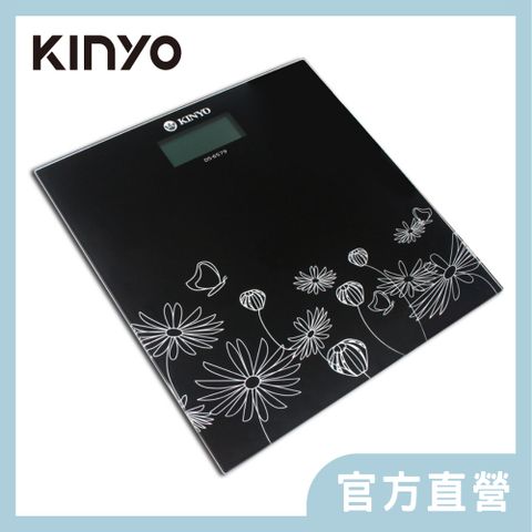 KINYO 花漾電子體重計 DS-6579