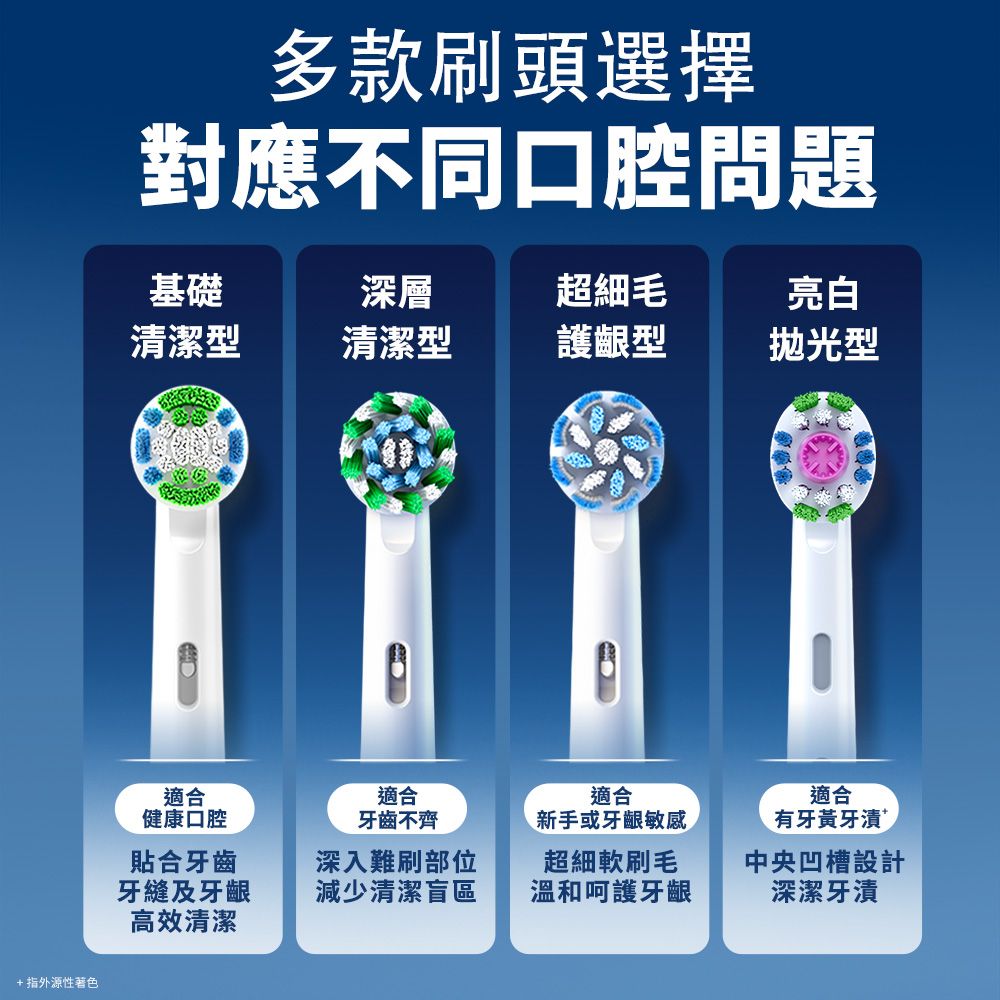Oral-B 歐樂B EB60-6 超細毛護齦X型刷頭(6入)