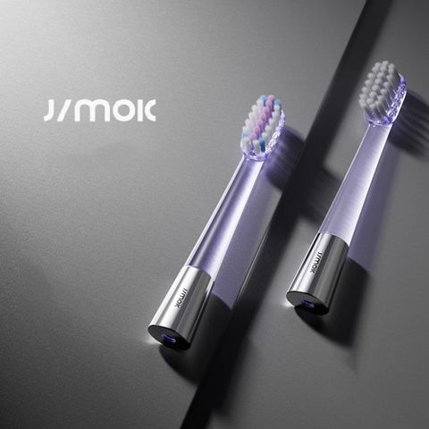 【JIMOK】J6 PRO電動牙刷刷頭兩入組(清潔型刷毛)