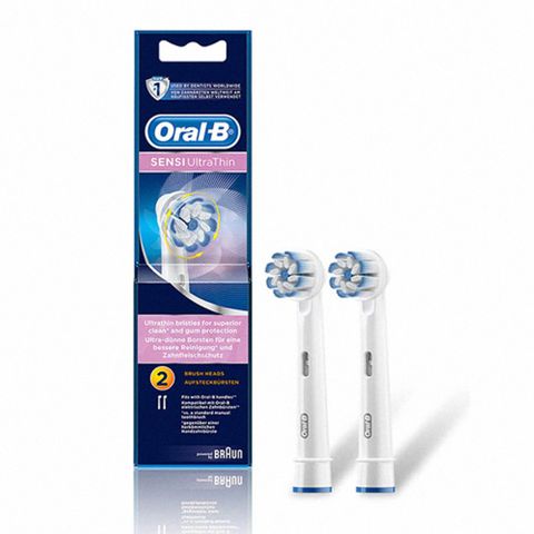 【Oral-B 歐樂B】超細毛護齦刷頭2入(EB60-2)
