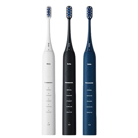 Panasonic電動牙刷 附2個刷頭 EW-DC02 聲波電動牙刷 5檔模式 IPX7防水(平行輸入)