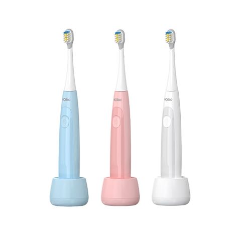 【西班牙 Solac】IPX7級防水兒童音波震動牙刷 SRM-K7W 三色