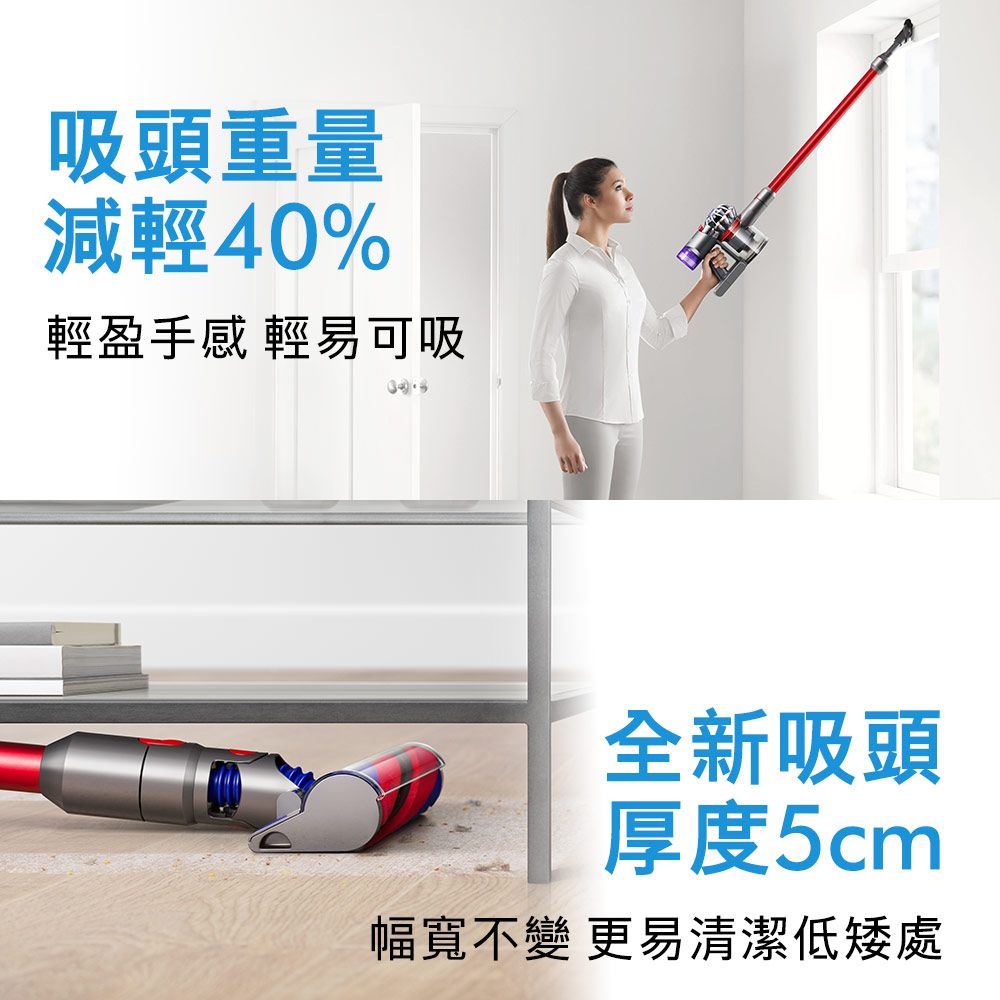 Dyson V8 SV10K Slim Fluffy無線吸塵器- PChome 24h購物