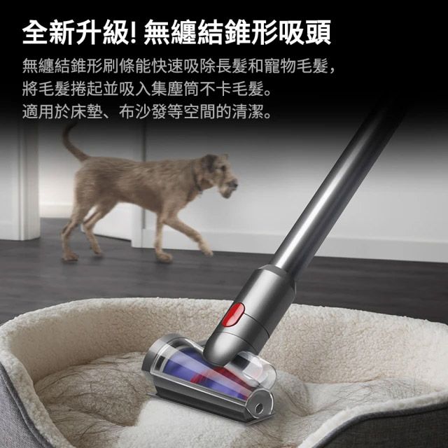 Dyson V12 Detect Slim Fluffy Plus SV34 輕量智能吸塵器普魯士藍