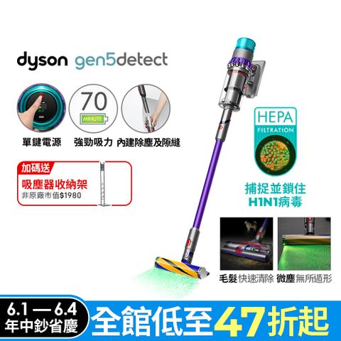 Dyson 戴森 Gen5 Detect SV23 無線吸塵器