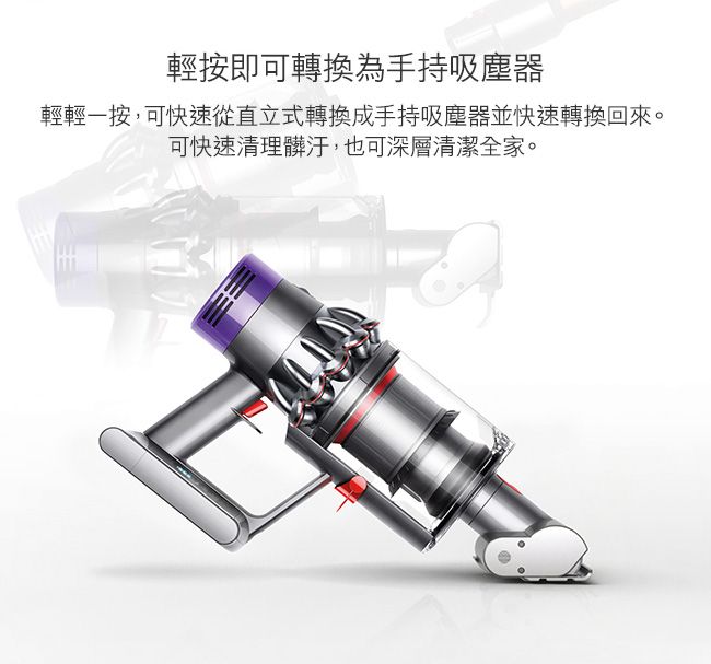 Dyson V10 Fluffy 無線吸塵器- PChome 24h購物