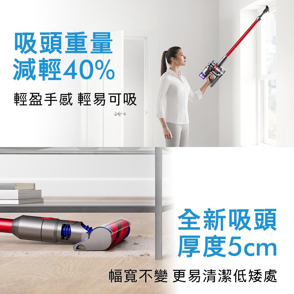 超值福利品】Dyson V8 Slim Fluffy SV10K 輕量無線吸塵器- PChome 24h購物