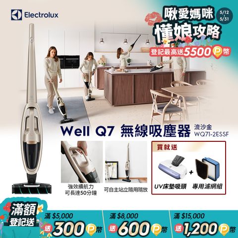 Electrolux 伊萊克斯 Well Q7無線吸塵器 (WQ71-2ESSF)