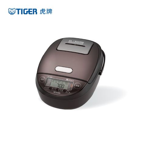 (日本製)TIGER虎牌6人份壓力IH炊飯電子鍋(JPK-G10R)咖啡色